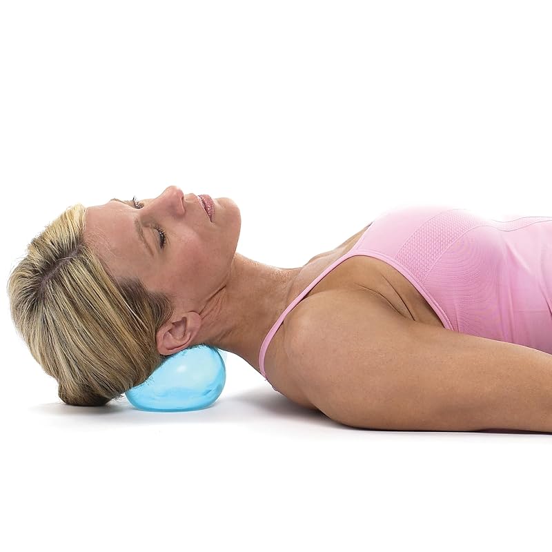 Adjustable Mini Peanut Massage Roller - Franklin Method, 6.25 x 3.75 in, Blue