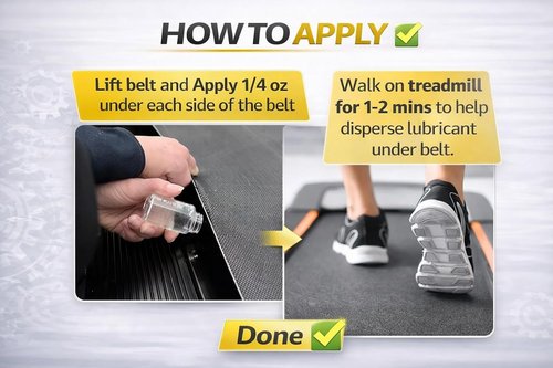 Horizon Treadmill Silicone Belt Lubricant - Essential Maintenance for Smooth Performance