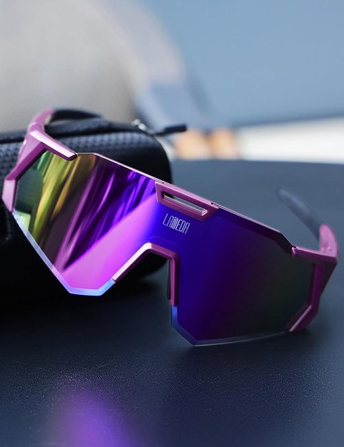 LAMEDA Polarized Sports Sunglasses - High Definition UV Protection for Cycling, Fishing & Running