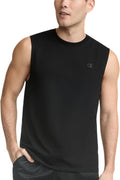 Champion Men's Muscle Tank - Classic Graphic Sleeveless Tee for Men | Regular & Big & Tall Sizes