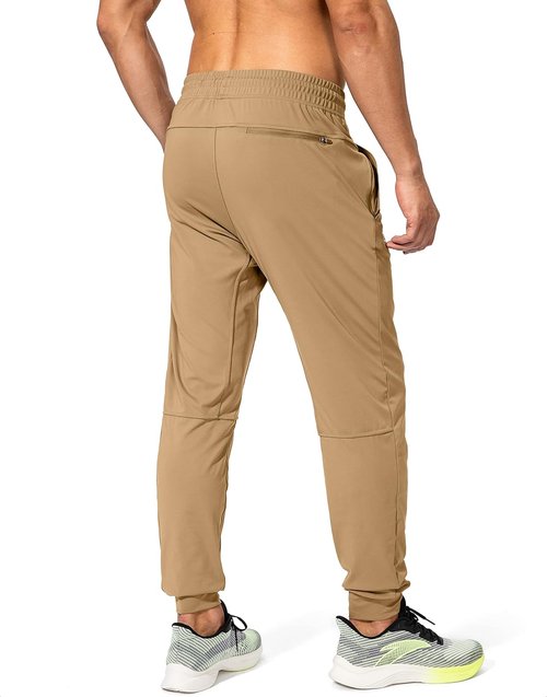 G Gradual Men's Athletic Sweatpants - Zipper Pockets for Running & Training | Comfortable Joggers