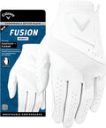 Callaway Golf Fusion Glove - Premium Comfort & Grip for Enhanced Performance | Right Handed, Size M