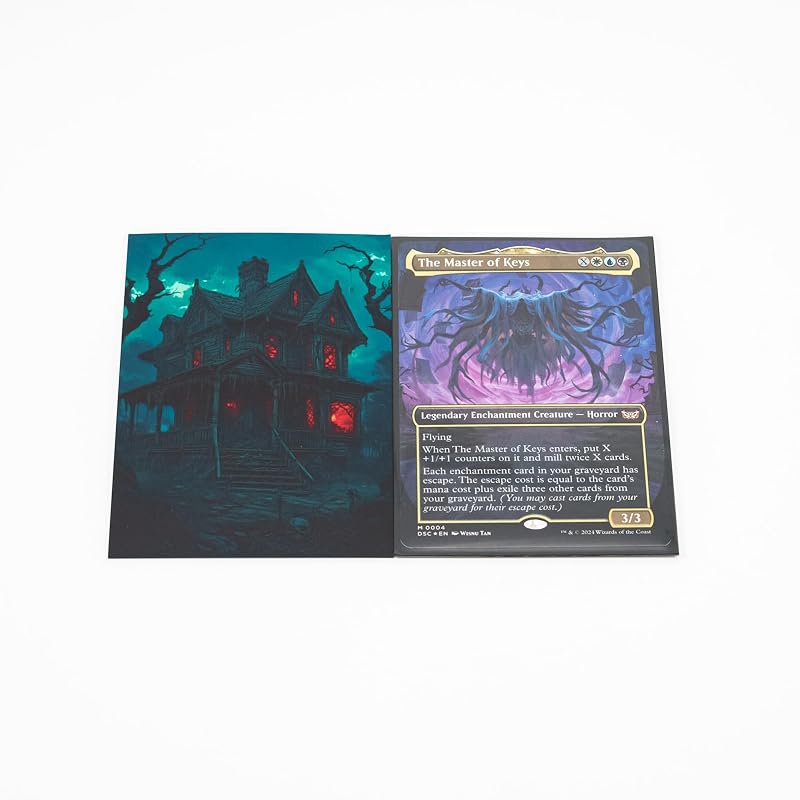 Card Sleeves for Collectible Cards - 100 Count Protectors by Arcanum Industries
