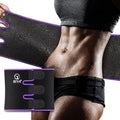 RIYA Waist Trimmer | Sweat Waist Trainer for Effective Weight Loss - Adjustable Size for Men & Women