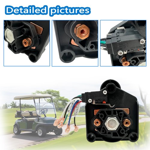 Club Car DS 36V Forward Reverse Switch Assembly with Handle & Micro Switch – Compatible with 1984-2005 Club Car DS Electric & Gas Golf Carts – Replaces OEM# 1011997, 101753003, 1014808, 1012987