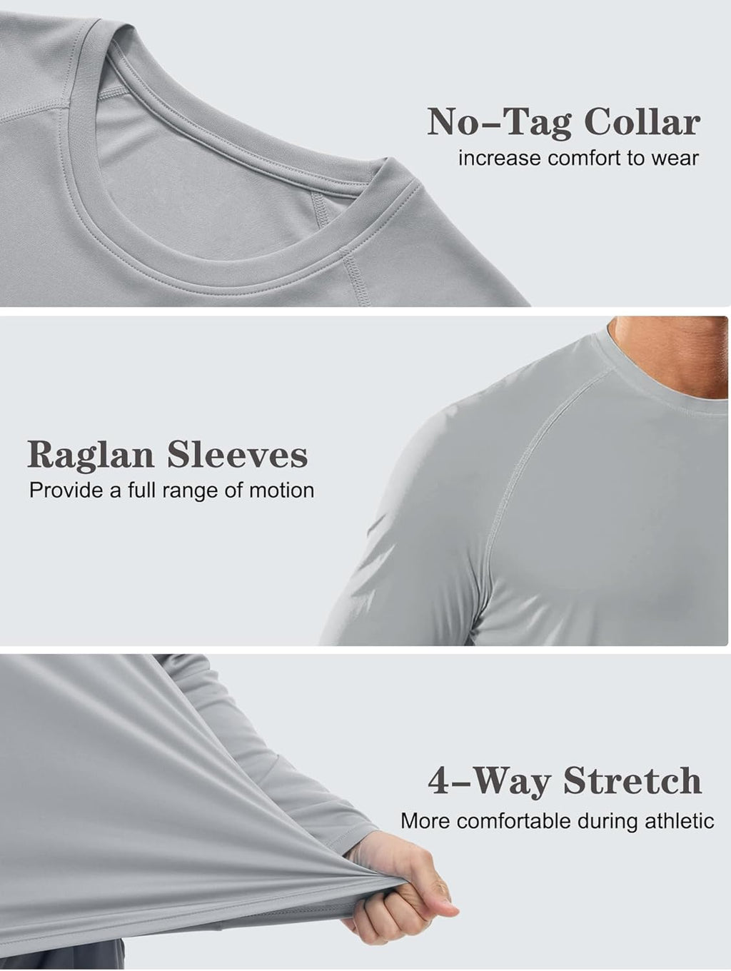 Skiennix Men's UPF 50+ UV Sun Protection Shirt - Long Sleeve SPF Rash Guard for Outdoor Activities