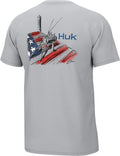 HUK Men's Performance Fishing T-Shirt - KC Scott Short Sleeve Tee for Ultimate Comfort