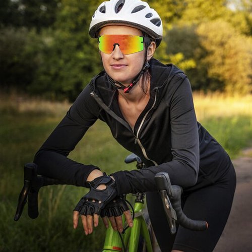 GGBuy Polarized Sunglasses Cycling Glasses Sports Sunglasses UV400 Shade for Softball Cycling Biking Fishing Baseball Outdoor Unisex