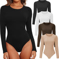 Balennz Women's Long Sleeve Bodysuit - Round Neck Top for Fall | Comfortable & Stylish Fit