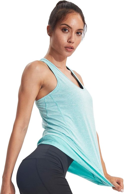 NELEUS Women's Racerback Workout Tank Top - Breathable Athletic Gym Shirt for Yoga & Fitness