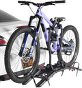 Skiennix Bike Rack - Heavy-Duty 2-Bike Carrier for 16-29'' Bikes | Tilting & Folding Design, 100 lbs Capacity
