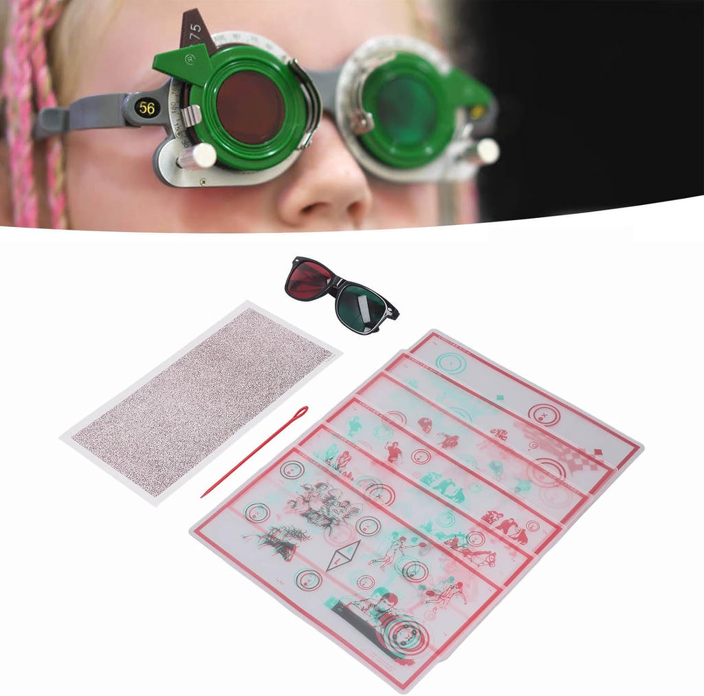 Vectogram | Red Green Fixed Eye Training for Convergence Insufficiency - Improve Stereopsis & Low Vision