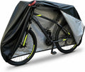 Skiennix Heavy Duty Waterproof Bike Cover - Fits 1-3 Bikes, Windproof, Reflective Strips, Side Zipper
