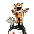 Funny Golf Driver Headcovers – Plush Animal Golf Club Covers for Woods & Drivers – Fits All Club Brands, Stylish & Protective, Perfect for Men & Women (Tiger A)
