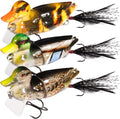 TRUSCEND Swimmax Fishing Lure - Wiggling, Vibrating, Rattling Jointed Swimbait for Bass & Trout