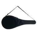 Gespann Tennis Racket Cover for One Tennis Racket or Two Badminton Rackets Single Tennis Racket Cover Bag (Charcoal, S)
