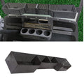 Golf Cart Front Inner Dash Storage Basket and Rack for EZGO TXT and RXV, Heavy Steel Golf Cart Mesh Basket