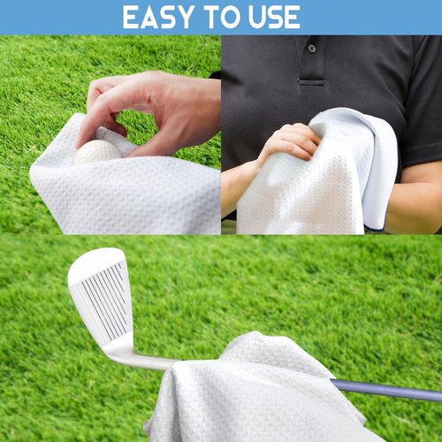 GEYGIE It's Okay If You Think Golf is Boring Microfiber Printed Towel, Funny Golf Towel Gifts for Men Women Dad Mom Aunt Sister Friend Golfer, Golf Bag Accessory Golfer Gifts for Men Women Husband