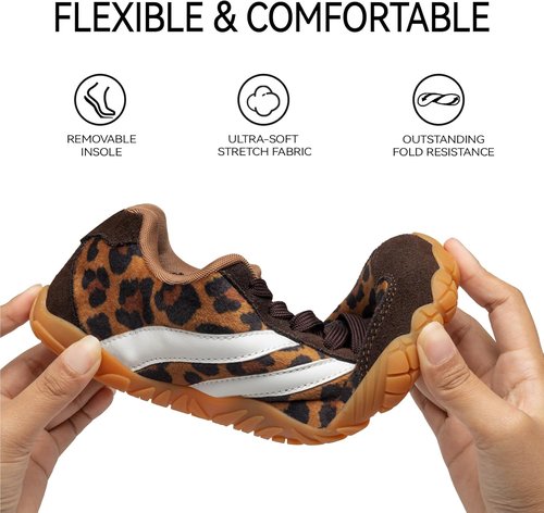 Barefoot Shoes | Women’s Casual Sneakers with Wide Toe Box - Lightweight & Breathable Unisex Design