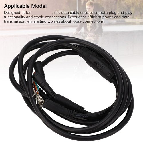 RiToEasysports Electric Scooter Cable, Durable Data Power Wire for Lights Speakers, Scooter Controller Replacement Cable for Commuters Night Riders Urban Travelers