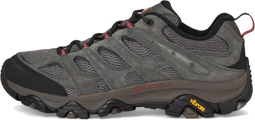 Merrell Men's Moab 3 Hiking Shoe - Durable Comfort for All-Terrain Adventures | Size 10, Grey