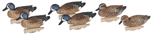 Flambeau Outdoors 8016SUV Storm Front 2 Blue-Winged Teal Decoys, Classic Floaters- 6-Pack