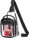 Vorspack Clear Stadium Bag - Stylish Crossbody Bag for Concerts & Sports Events | Transparent Design