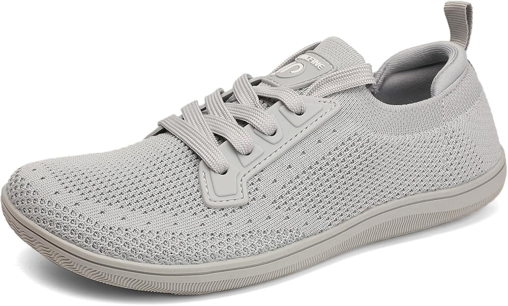 Skiennix Men's Wide Barefoot Shoes - Minimalist Casual Design for Outdoor Walking | Zero Drop Comfort