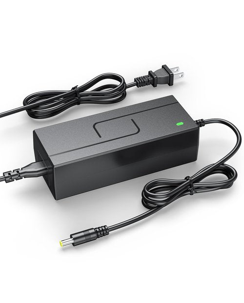 SAYSOLAK 42V 2A Electric Scooter Charger for GOTRAX GXL V2, Apex, G4, G3, G2, Glider, XR Elite, XR Ultra, Astro, Tour XP, Eclipse, Fusion Scooters, 9.8Ft Power Supply Adapter for 36V Lithium Battery
