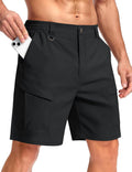 TACVASEN Men's Cargo Hiking Shorts - Quick Dry Tactical Work Shorts with 6 Pockets | Summer Casual Wear