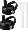 Hydro Flask Straw Lid - Leak Proof Flip Cap for Wide Mouth Bottles (16-64oz) | Durable Water Bottle Accessory