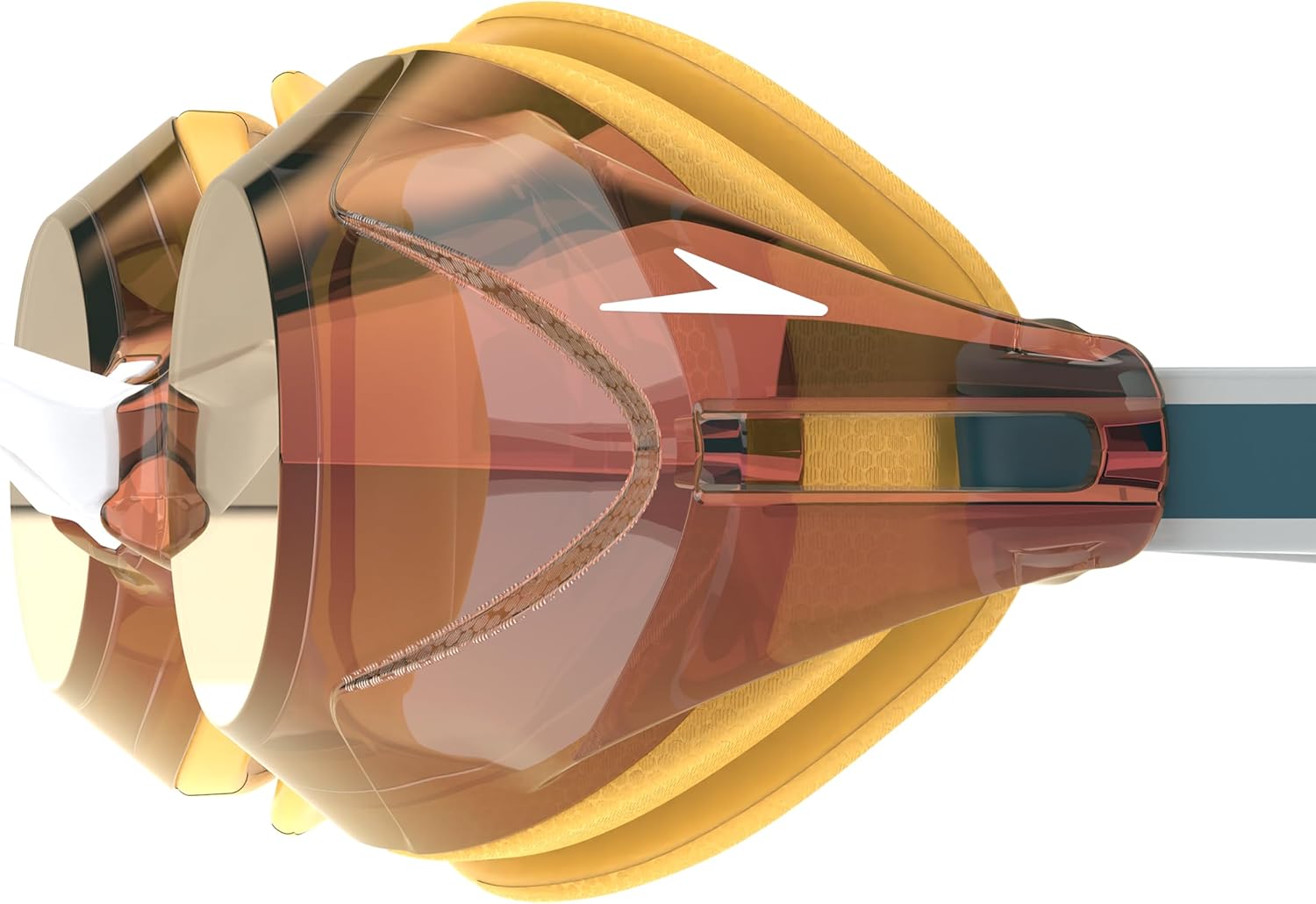 Speedo Swim Goggles - Mirrored Vanquisher 2.0 for Enhanced Clarity and Comfort