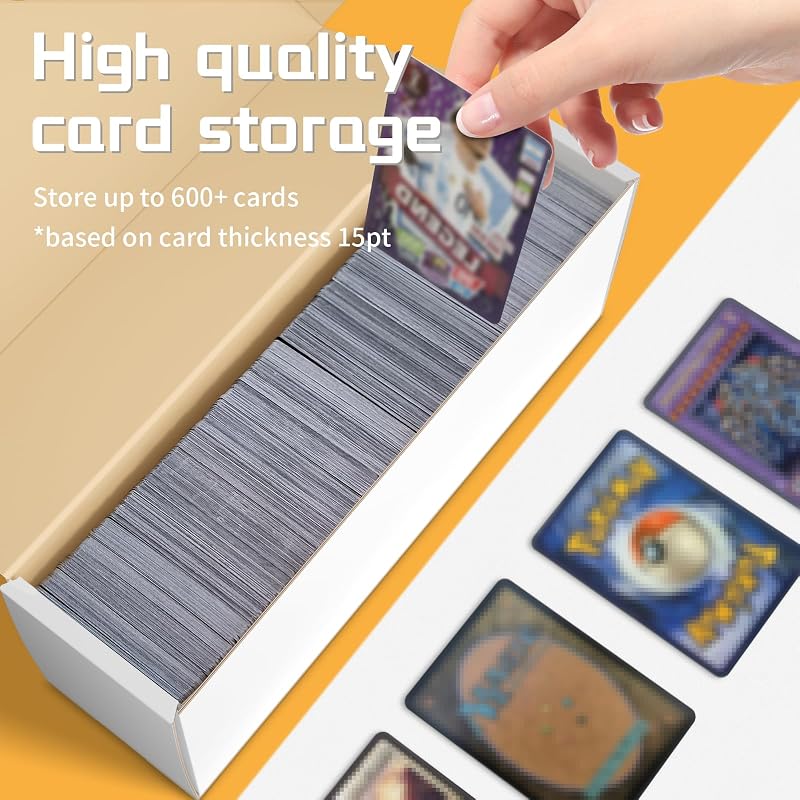 6-Pack Trading Card Storage Box for Sports Cards & Collectibles — Variation of THIS Listing: Trading Card Boxes