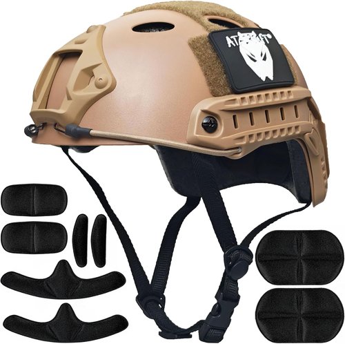 ATAIRSOFT Tactical Paintball Helmet - PJ Type Design for Enhanced Protection & Comfort