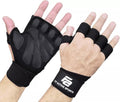 Fit Active Sports Ventilated Weight Lifting Gloves with Wrist Wraps | Ideal for Gym & Cross Training