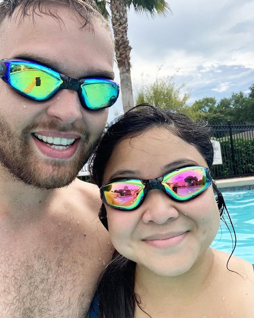 Aegend Swim Goggles - Leak-Proof Design for Adults & Youth | 2 Pack in Stylish Colors