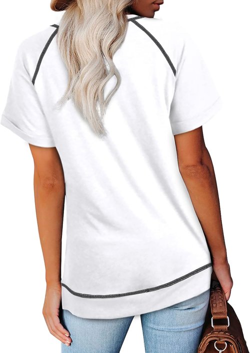 Aokosor Summer Tops for Women - Casual Loose Fitting Workout Outfits | 2025 Collection