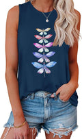 JOELLYUS Women's Casual Tank Tops - Sleeveless Crew Neck Tunic Shirt in Loose Fit | Summer Style 2026