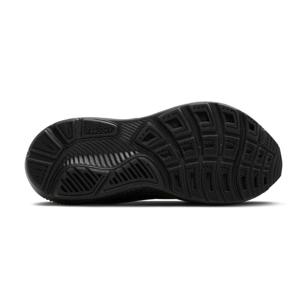 Brooks Women’s Ghost 17 Neutral Running Shoe - Black/Black/Ebony - 5.5 Wide
