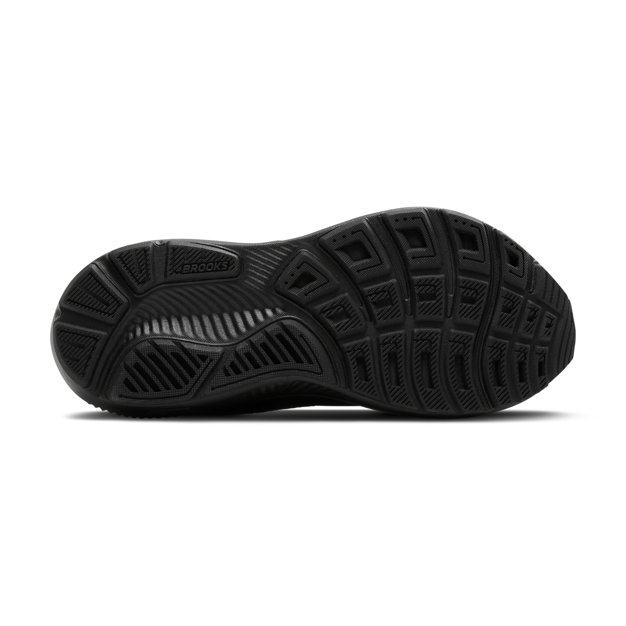 Brooks Women’s Ghost 17 Neutral Running Shoe - Black/Black/Ebony - 5.5 Wide