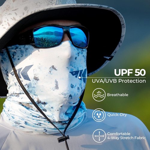 KastKing La Sal Neck Gaiter - UPF 50+ Balaclava Face Mask | Versatile Shield for Fishing & Hiking