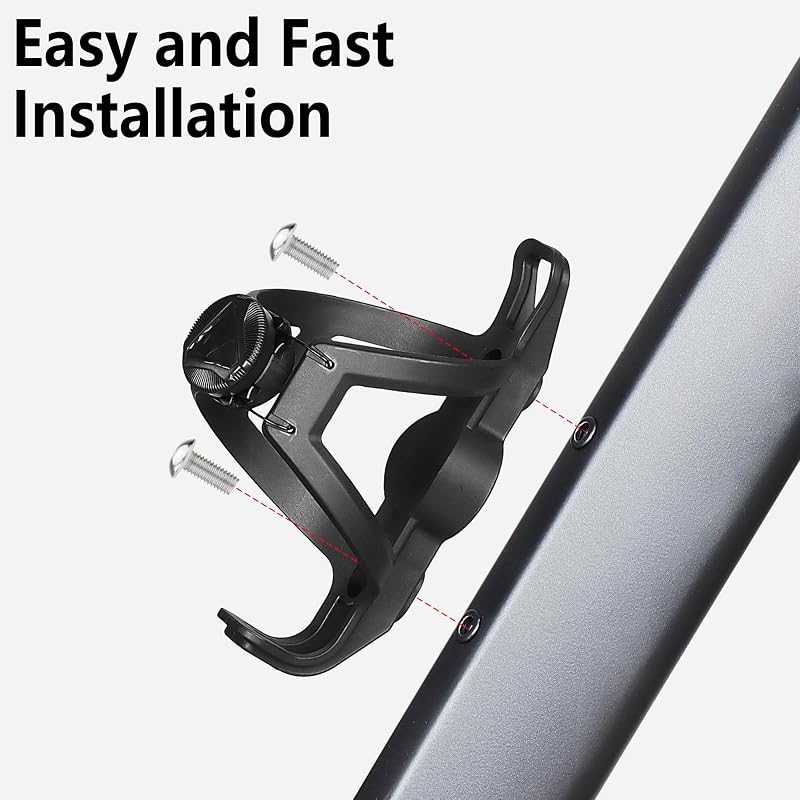 Bike Bottle Holder for All Water Bottles – Lightweight 49g, Quick Install