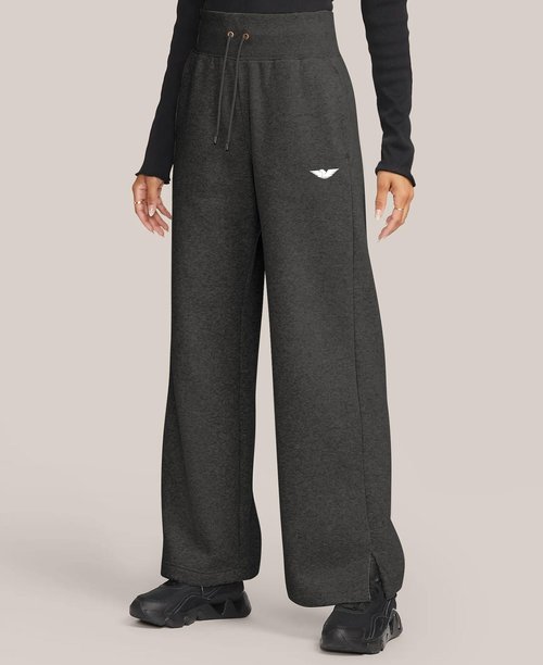AMERICAN HEAVEN Women's Super Fleece Sweatpants | High-Waisted Wide- Leg Yoga Drawstring Fashion Pants | Multi Packs Colors
