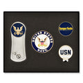 PinMart's Officially Licensed Navy Golf Essentials Gift Set, Divot Tool, Hat Clip, Magnetic Ball Markers, Large Golf Ball Marker with Presentation Box - Gifts and Accessories
