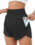 BMJL Women's High Waisted Athletic Shorts - 2.5" Sporty Gym Running Shorts with Pocket