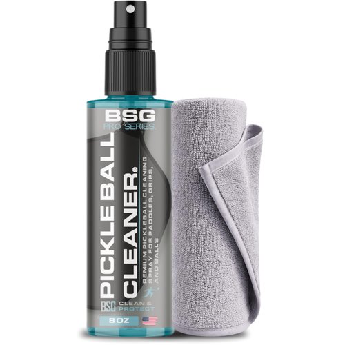 Big Shot Golf Pickleball Paddle Cleaner, Grip & Paddle Reset Spray, Erase Dirt & Grime, Increase Performance of Pickleball Paddles | 8 floz