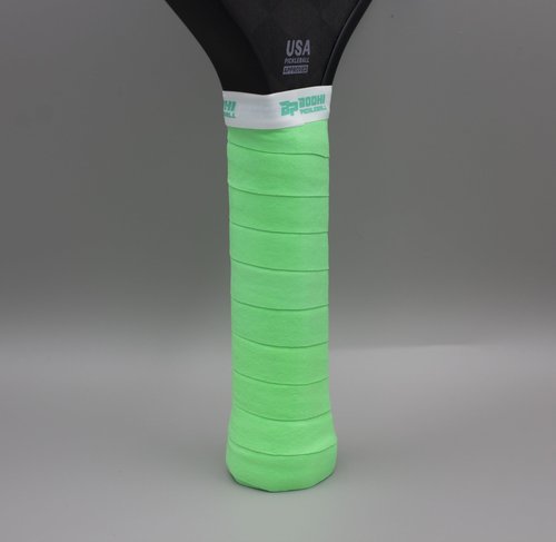 Bodhi Performance DRYtack Premium Pickleball Overgrips - #1 Pickleball Overgrips Trusted by TOP pros - Semi-Dry & Absorbent, Superior Comfort, Long Lasting, Responsive Feel (Neon Green, 4-Pack)
