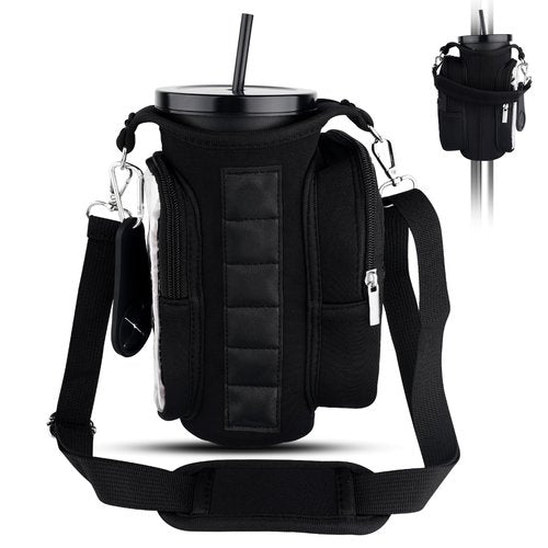 LAITEBEI Magnetic Gym Bag for Men and Women,Strong Magnetic Water Bottle Holder,Waterproof Gym Water Bottle Carrier Bag,Gym Gifts,Gym Accessories for Sports,Travel,Work