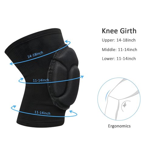 JacobsParts Protective Knee Pads - Anti-Collision Sleeves for Sports & Construction | Unisex Design