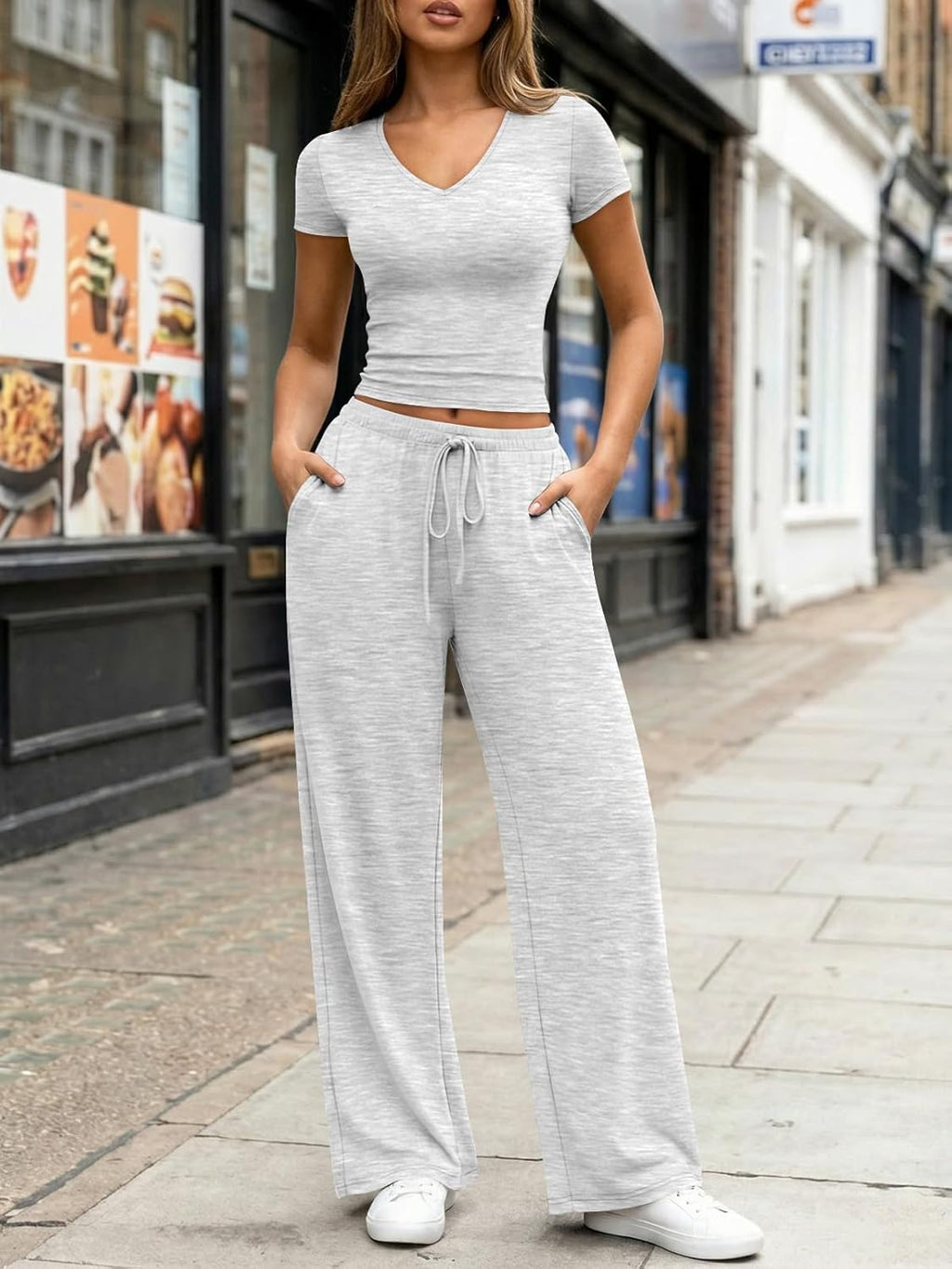 Trendy Queen 2-Piece Lounge Set for Women - Stylish Summer Outfits | Comfortable Spring Wear
